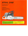 STIHL 046 Chainsaw Owners Manual page 1