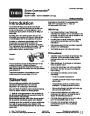Toro Snow Commander 38603 Snow Blower Operators Manual, 2005 – Swedish page 1