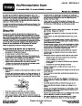 Toro 51593 Super Blower/Vacuum Operators Manual, 2010-2014 – French page 1