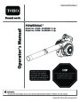 Toro 51985 Powervac Gas-Powered Blower Manual, 2012 page 1