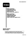 Toro 51553 Rake and Vac Blower Manual, 2000 page 1