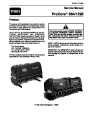 Toro 07155SL Service Manual ProCore 864 1298 Preface Publication page 1