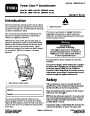 Toro Power Clear 38585 Snow Blower Operators Manual, 2008 page 1