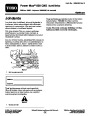 Toro Power Max 828OXE 38637 Snow Blower Operators Manual, 2008 – Finnish page 1