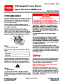 Toro 20016 22-Inch Recycler Lawn Mower Operators Manual, 2006 page 1