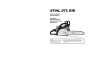 STIHL 017 018 Chainsaw Owners Manual page 1
