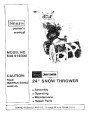 Craftsman 536.918300 24-Inch Snow Blower Owners Manual page 1