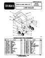 Toro 53080 Lawn Vacuum, 9 cu. ft. Parts Catalog, 1997-1998 page 1