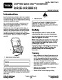 Toro CCR 6053 Quick Clear 38571 38575 Snow Blower Operators Manual, 2008 page 1