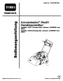 Toro 04021 04200 Greensmaster Flex 21 Lawn Mower Operators Manual, 2005 – German page 1